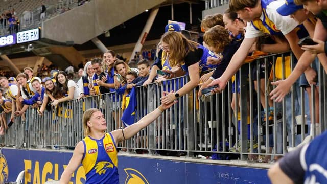 Eagles in awe as Harley Reid's star continues to rise