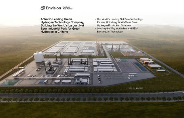 Envision Energy Explores the Future of Green Hydrogen Fuel Adoption at Singapore Maritime Week