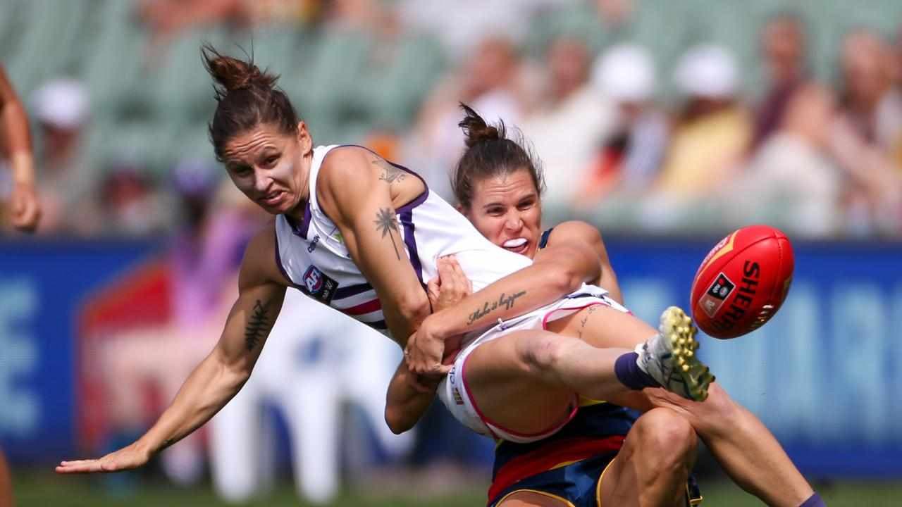 Pregnant pause: Dockers star Bowers to miss AFLW season