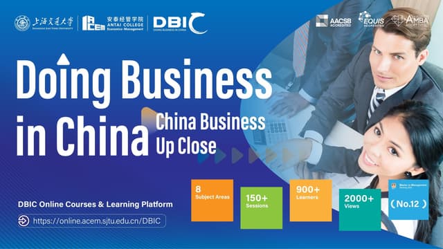 Shanghai Jiao Tong University Offers Free Online Courses for International Learners, Joint Programs with Tmall of Alibaba and Dow Gain High Popularity