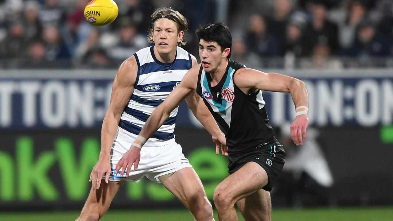 Injury-hit Port make four changes for Geelong game