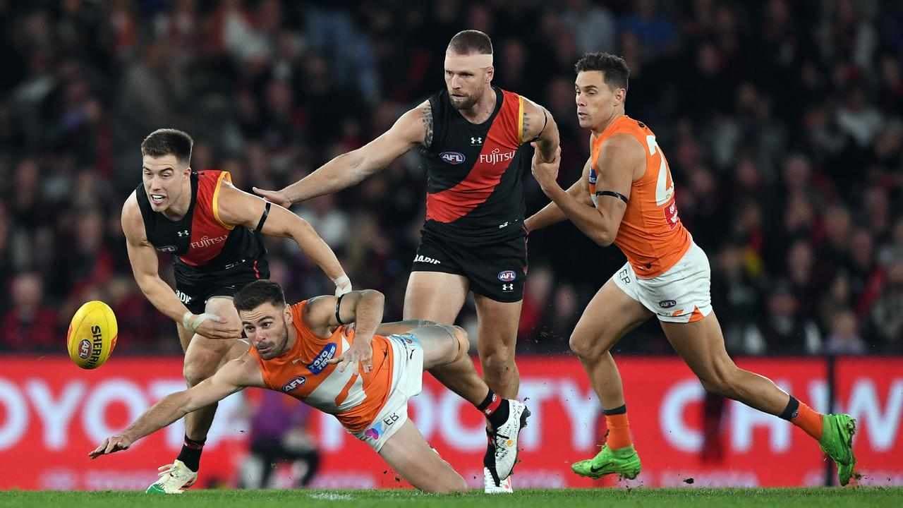 Bombers shine after slow start to stun Giants
