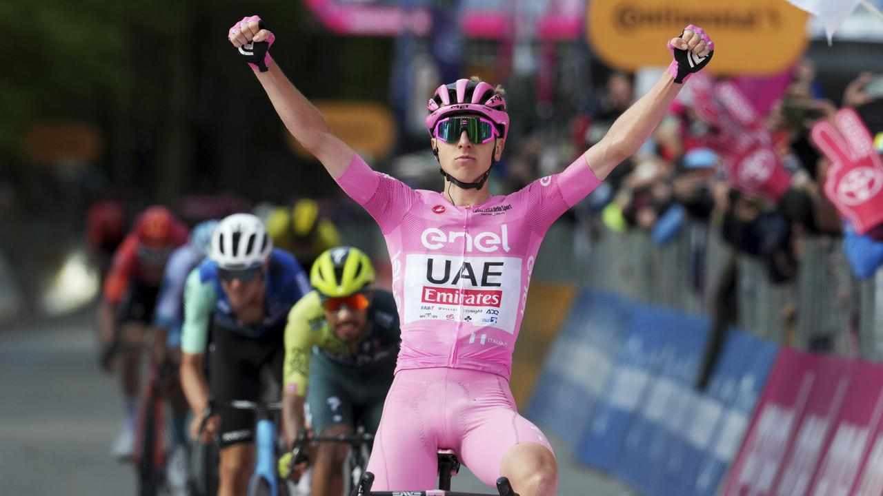 Giro hat-trick for Pogacar as Aussie O'Connor third