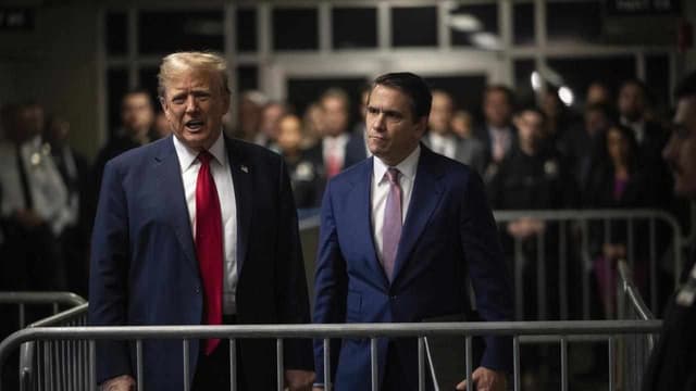 Trump's lawyer accuses Cohen of lying at trial