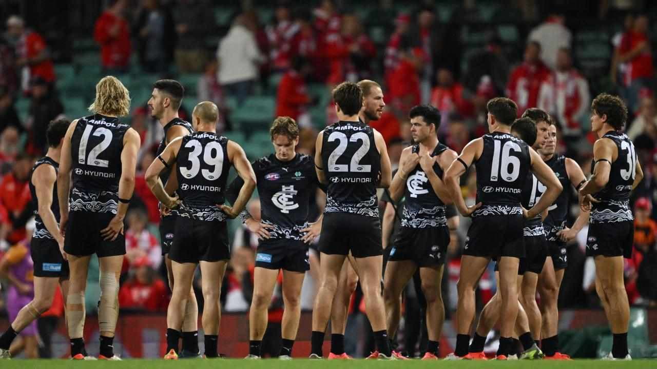 Carlton's Voss: Injury toll no excuse for big AFL loss