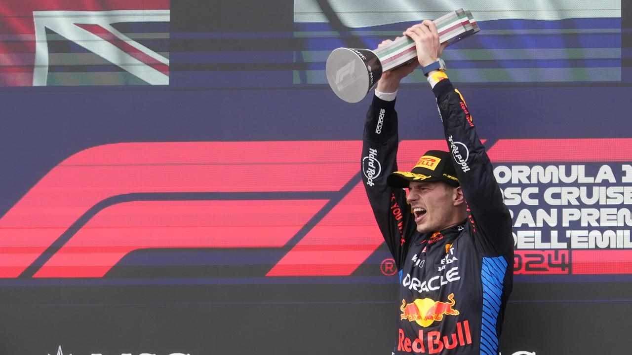 Piastri misses out on Imola podium as Verstappen wins