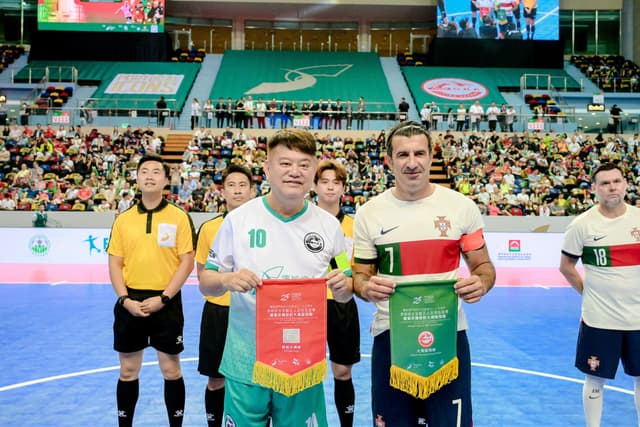 Portugal Icons and GBA Flying Dragon Put on a Show as Fans Treated to Dazzling Football Spectacle Presented by SJM