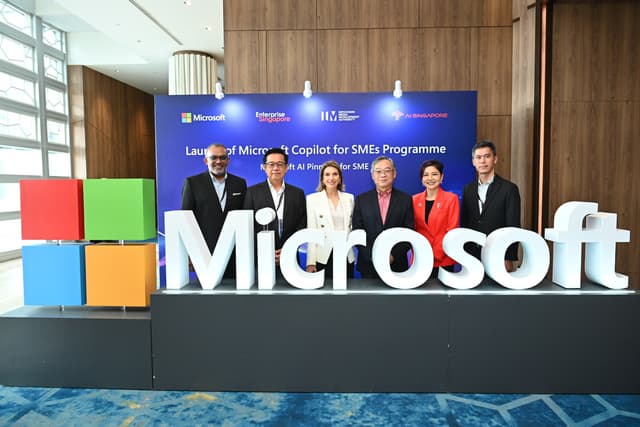 Microsoft collaborates with Enterprise Singapore, AI Singapore, and the Infocomm Media Development Authority to accelerate AI transformation for SMEs with AI Pinnacle Program