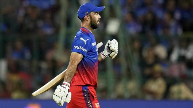Maxwell's Indian misery ends with a duck as RCB bow out