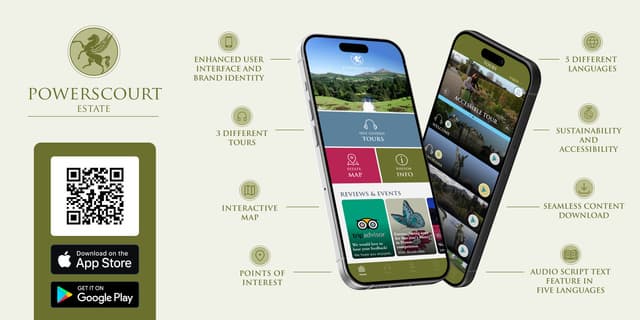 Innovation Blooms at Powerscourt Estate: New accesso® Mobile App Enhances Visitor Exploration