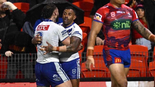 Addo-Carr injury dampens Bulldogs' big win over Knights