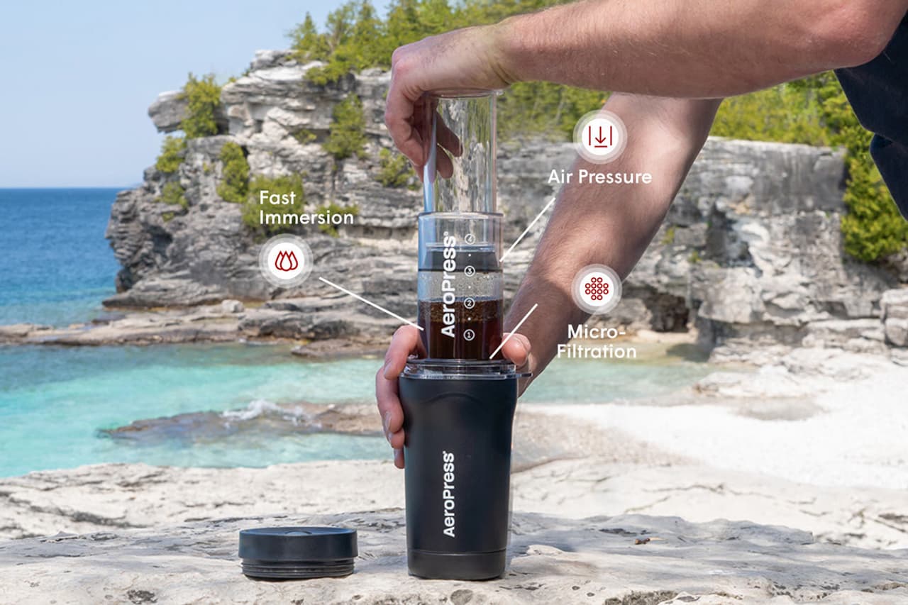 AeroPress, Inc. Introduces AeroPress Go Plus Coffee Travel System