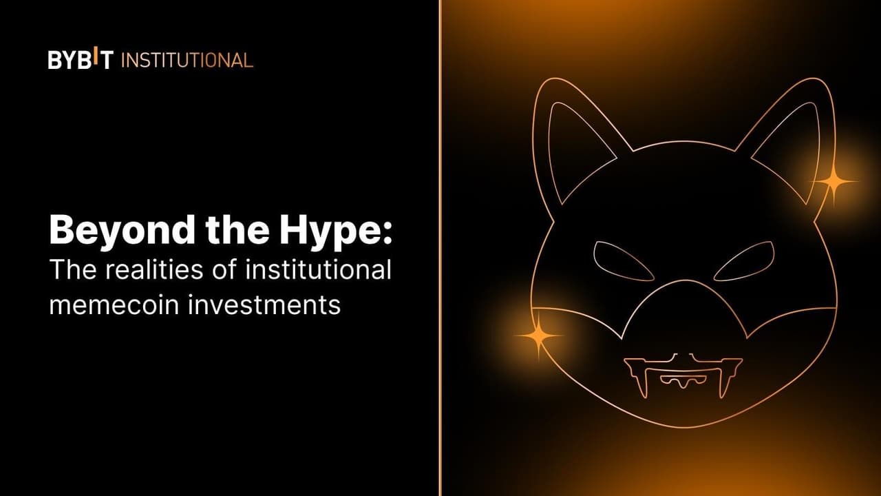 Bybit's New Report: How Institutions and Retail Are Shaping Memecoin Investments