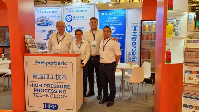Hiperbaric Opens New Shanghai Office to Expand into China's Booming HPP Food Market