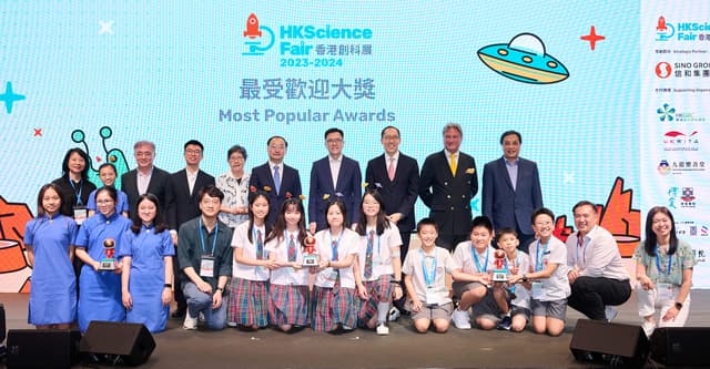The Third Hong Kong Science Fair Gathers Creative Technologies of the Next Generation