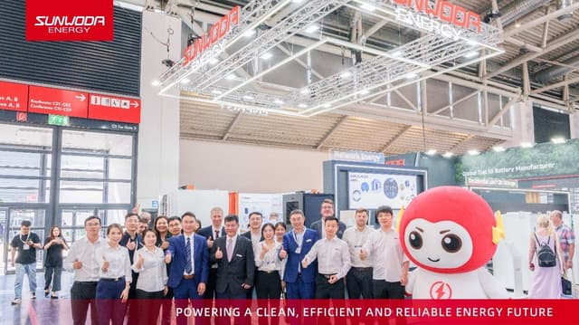 Sunwoda Supports Europe's Green Development with Sustainable Energy Storage Solutions and Industry Chain Layout at Intersolar Europe 2024