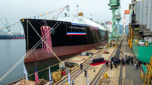 Venture Global Launches First Vessel from State-of-the-Art LNG Fleet