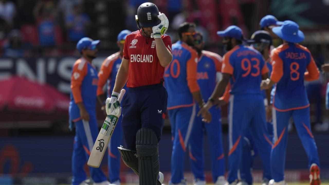 India cane England, set up World T20 final with Proteas