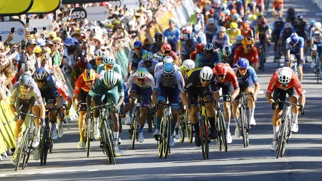Groenewegen wins Tour stage six, Pogacar retains yellow