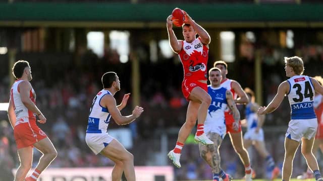 Many happy returns as star Swans help crush Kangaroos