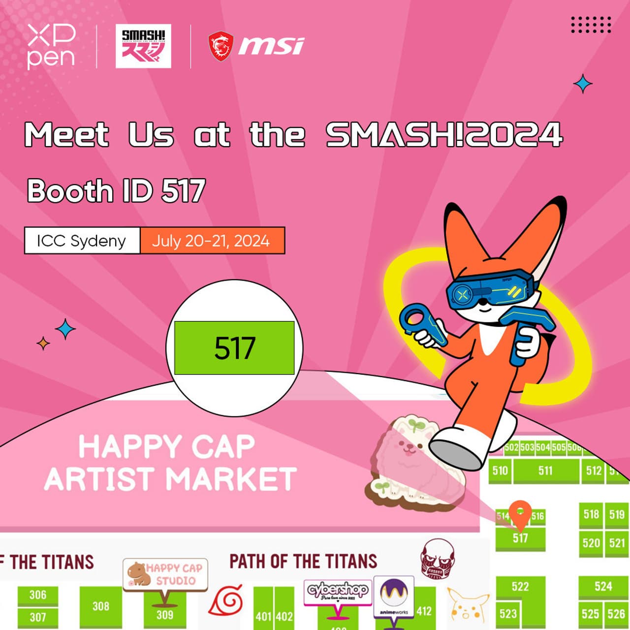 XPPen Announces Participation in SMASH! 2024 with Exciting New Release