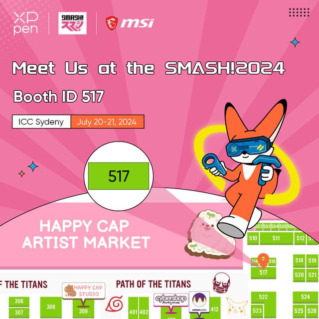 XPPen Announces Participation in SMASH! 2024 with Exciting New Release