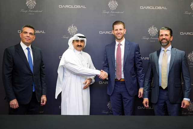 DAR GLOBAL ANNOUNCES THIRD COLLABORATION WITH TRUMP ORGANIZATION TO LAUNCH ICONIC TRUMP TOWER DUBAI IN 2025
