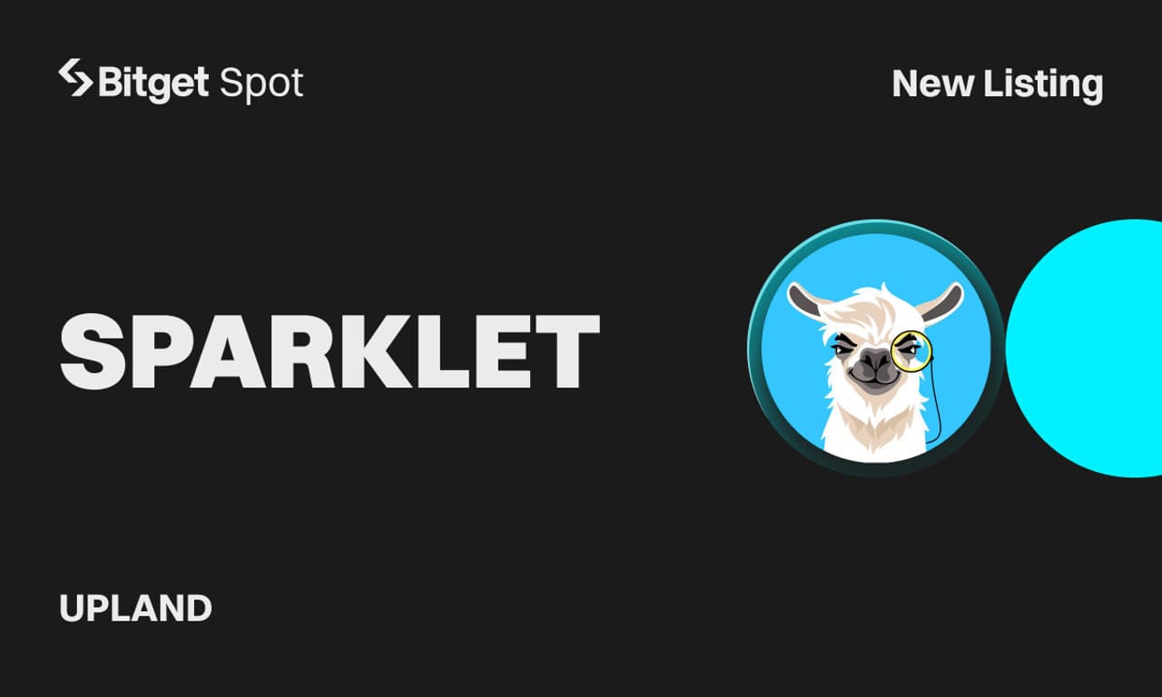 Animoca-backed Upland's SPARKLET Token Lists Exclusively on Bitget Launchpool