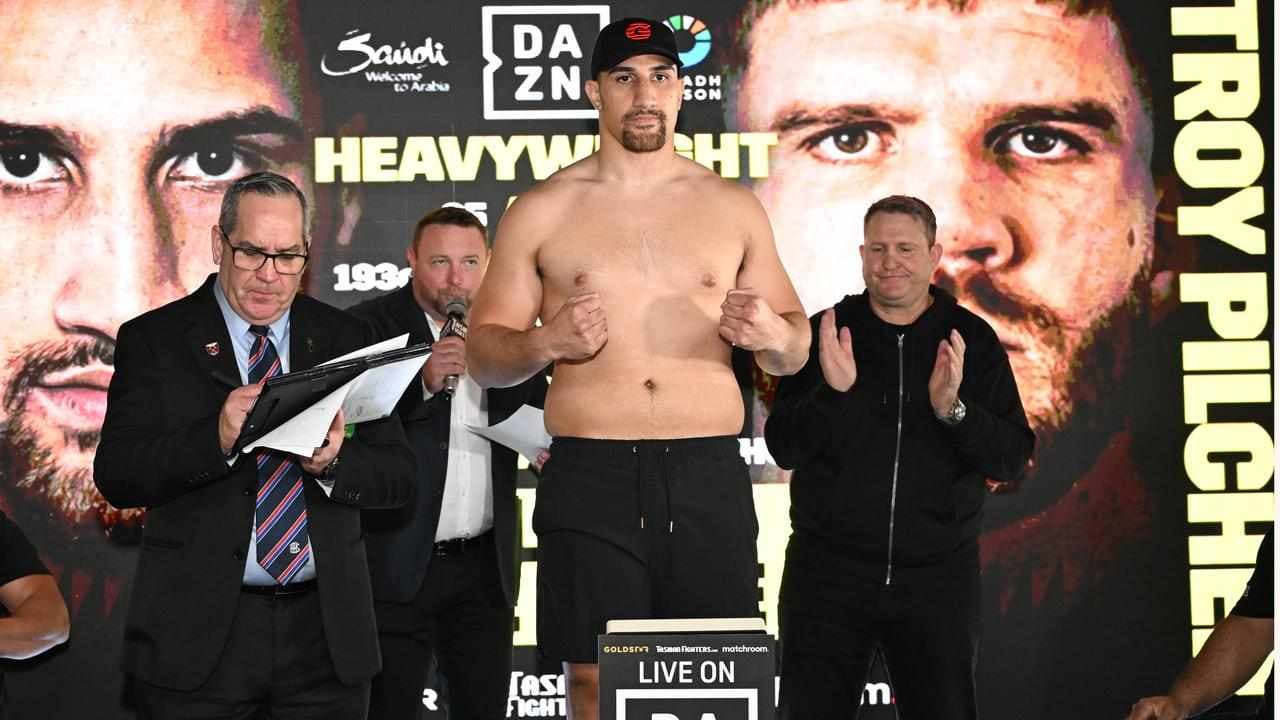 Huni's 'bad intentions' for Pilcher in heavyweight bout