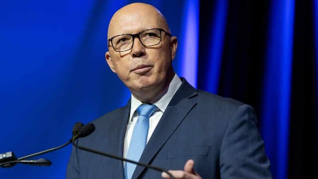 Dutton fires up faithful in call to unite for election