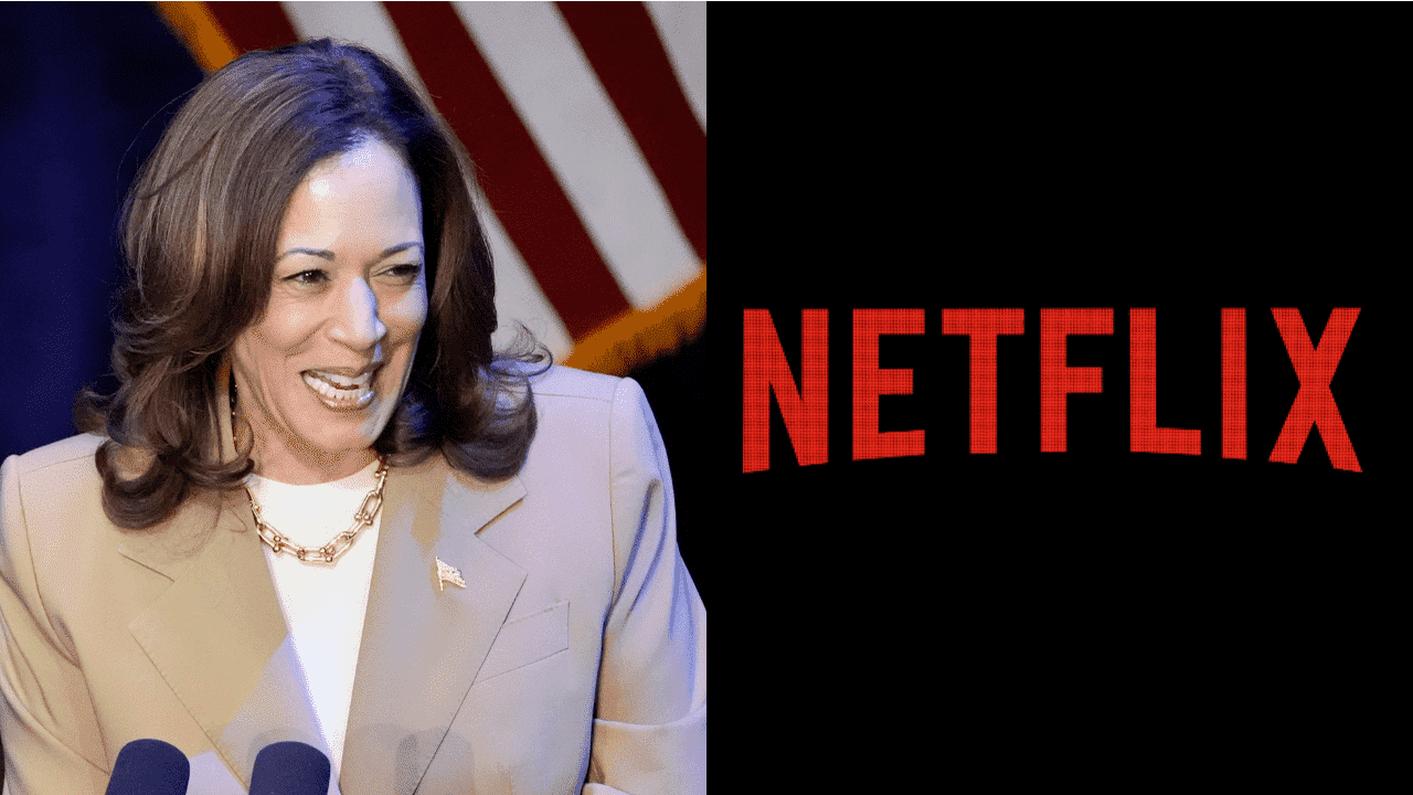 Joke Netflix story spreads following Kamala Harris donation