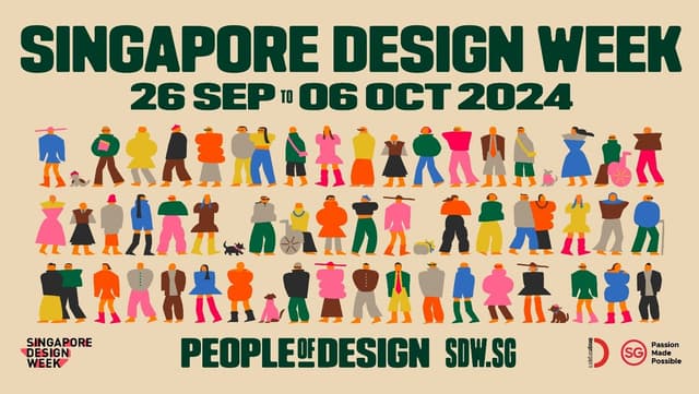 Singapore Design Week 2024 lines up more than 80 events curated around the theme of "People of Design"