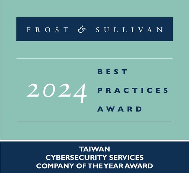 CHT Security Earns Frost & Sullivan's 2024 Taiwan Company of the Year Award for Pioneering End-to-End Cybersecurity Solutions and Enhancing Industry Standards