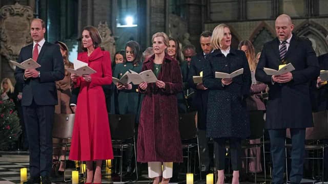 Princess Kate returns to Christmas carol service