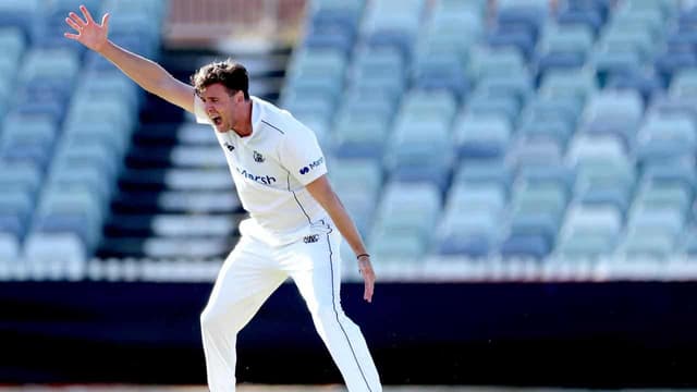 WA quick Richardson survives injury scare in Shield