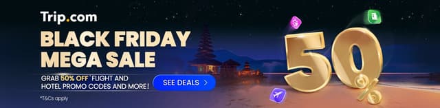 Jet-Set for Less with Trip.com's Black Friday Mega Sale