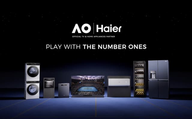 Haier, the Official TV and Home Appliances Partner of Australian Open, Brings Its 2025 Flagship TV to the Heart of Melbourne Park