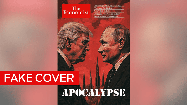 Fake Economist ‘Apocalypse’ cover linked to pro-Kremlin propaganda