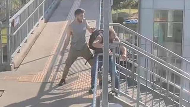 'Rot in hell': family anger at train station killer