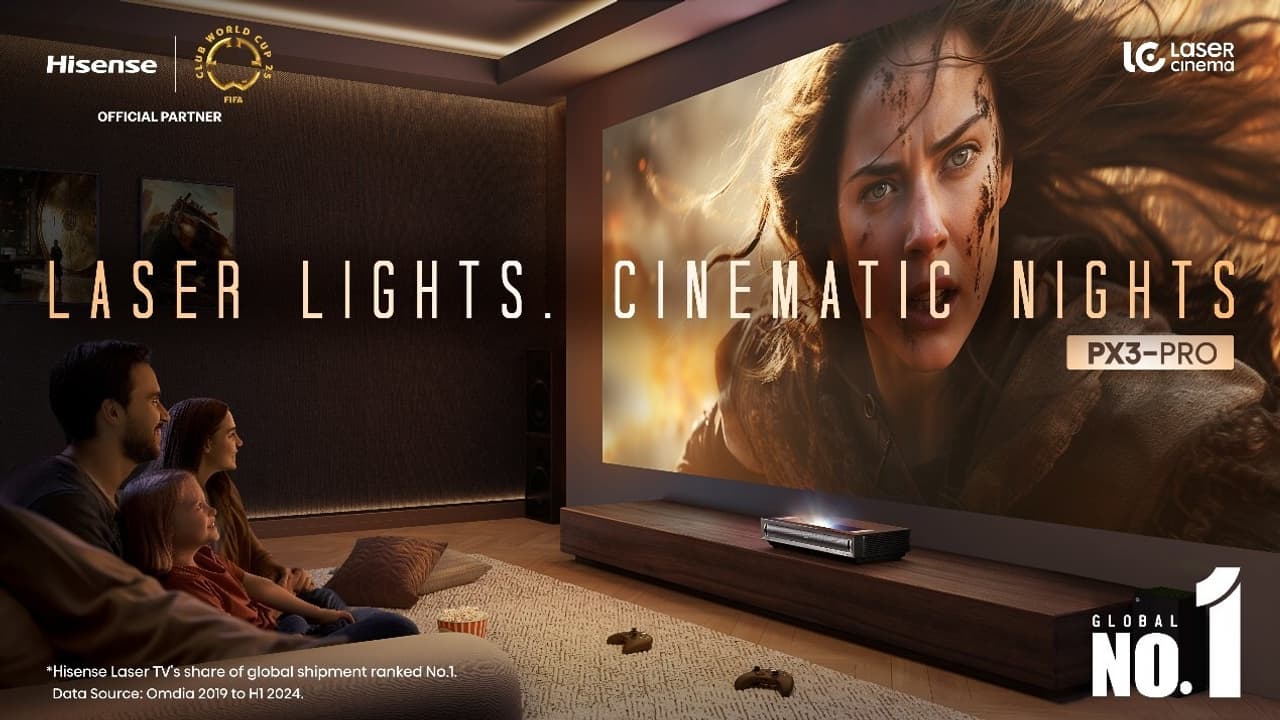 Hisense PX3-PRO Crowned Top Performer in Projector Showdown