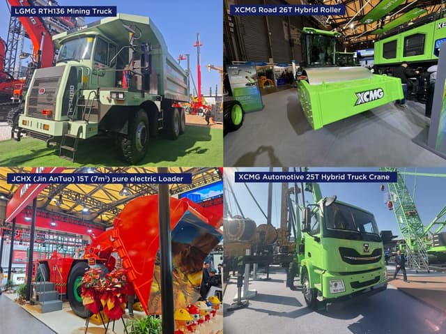 Powering Construction Equipment with Green Energy - Microvast's battery at bauma CHINA 2024 in Shanghai