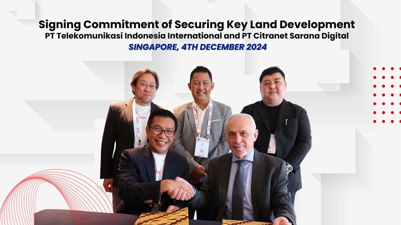 Shaping Batam's Digital Future: Telin and Citra Connect Secure Key Land for Development