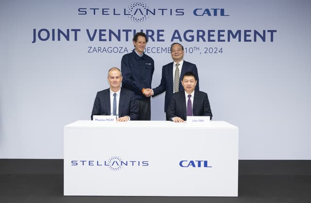 Stellantis and CATL to Invest Up to €4.1 Billion in Joint Venture for Large-Scale LFP Battery Plant in Spain