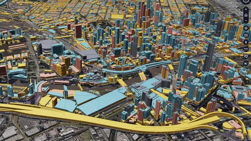 Over Map From a lab to the streets: digital twin maps our future