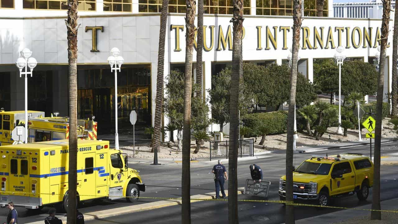 Tesla stuffed with fireworks explodes in Las Vegas