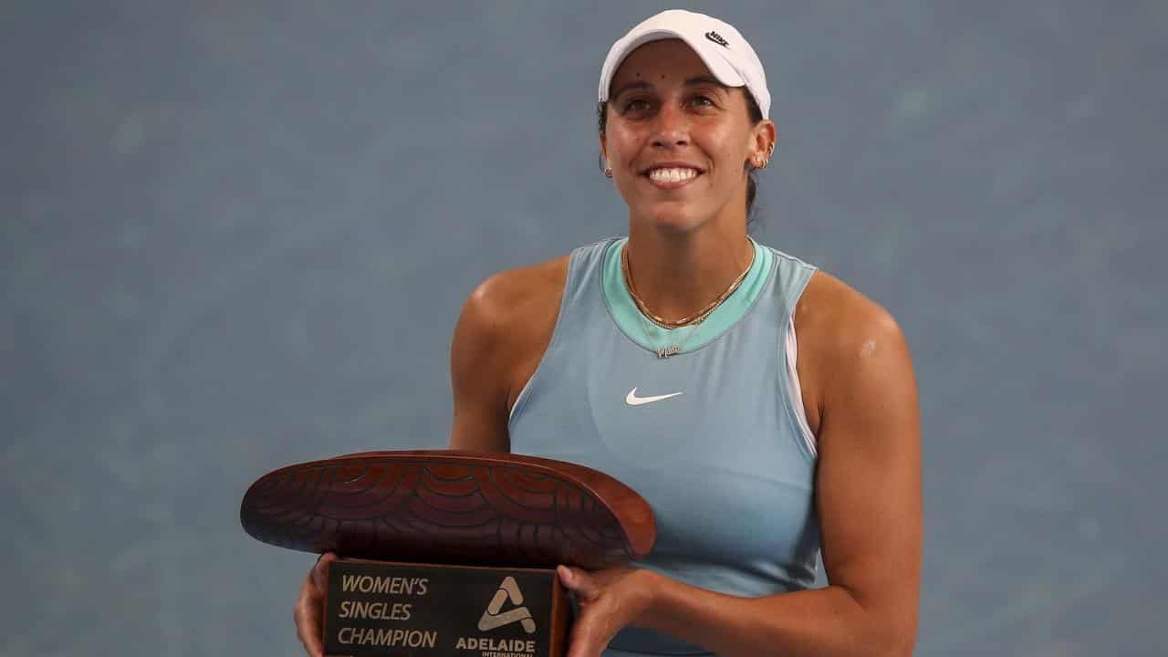 Keys uses friendly fire to claim Adelaide International