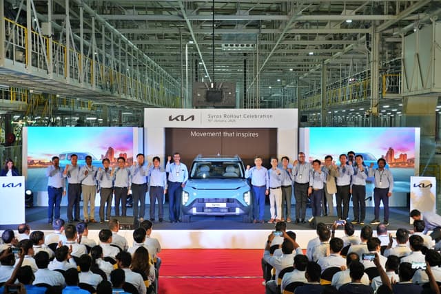 Kia India Begins Production of Syros SUV