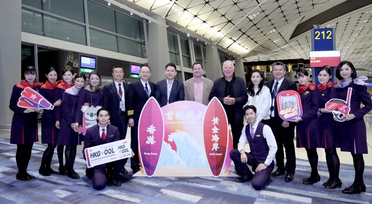 Hong Kong Airlines Takes Off to Australia's Gold Coast Bringing Popular Travel Option for the Chinese New Year