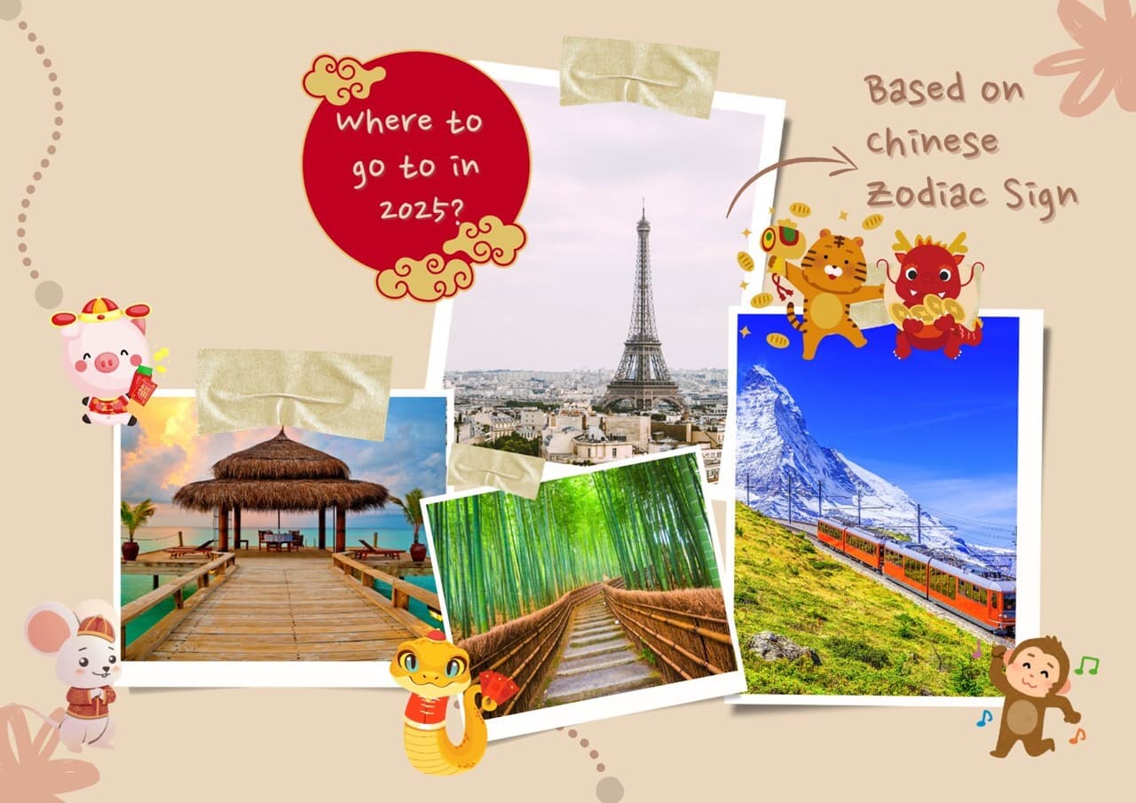 Best Travel Destinations to Go in 2025's Year of the Snake, Based on Your Chinese Zodiac