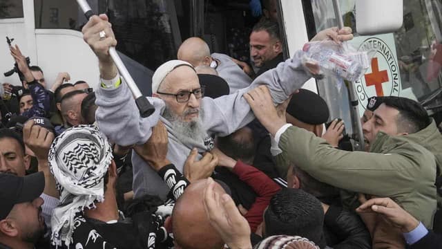 Three Israeli hostages released in latest Gaza exchange